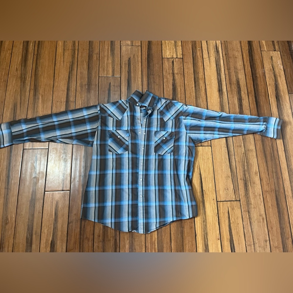 Plains Western Wear Pearl Snap